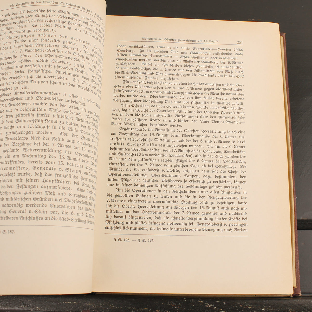 La guerra mondiale 1914-1918 - Reichsarchiv Volume 1 - E. S. Mittler & Sohn, Berlino 1925