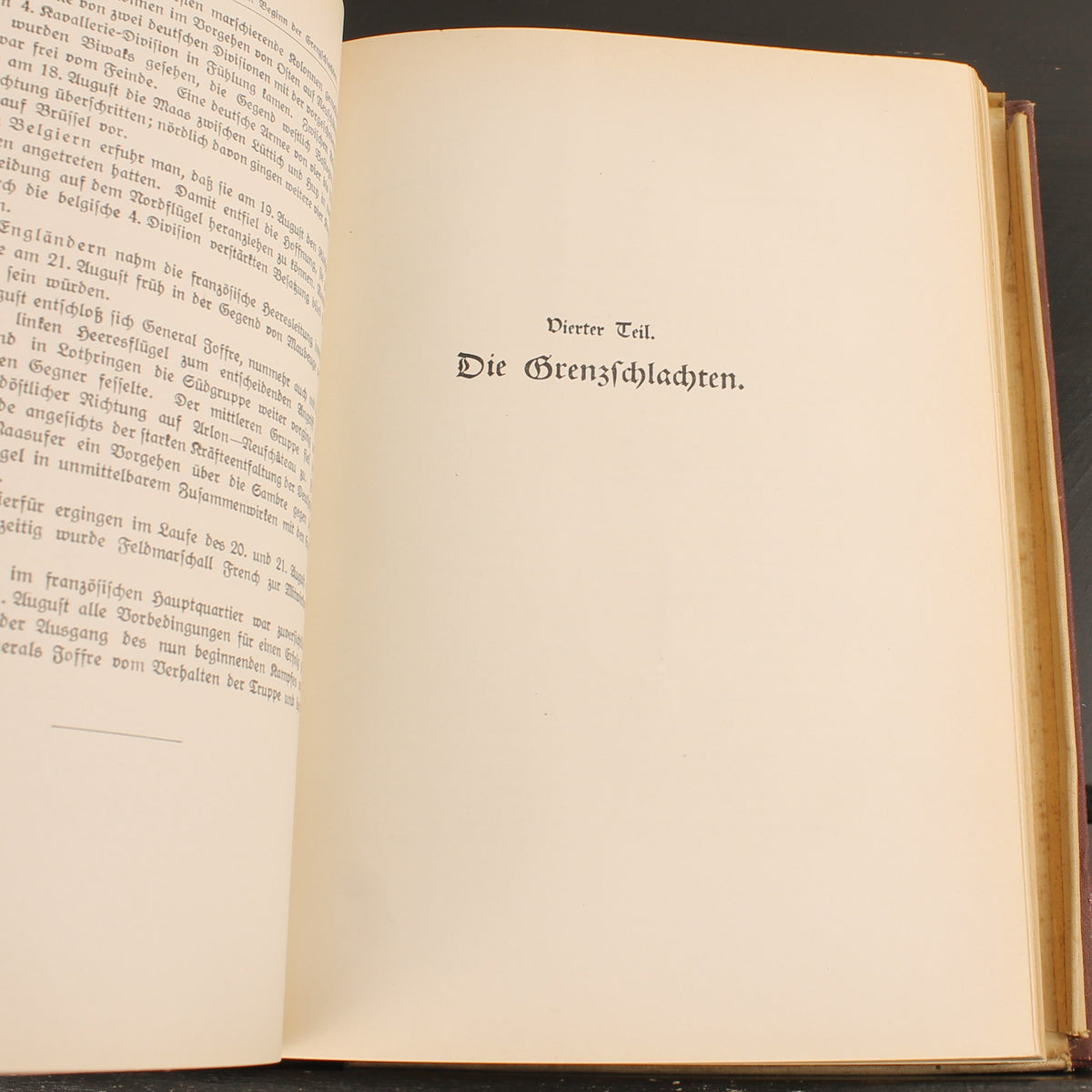 La guerra mondiale 1914-1918 - Reichsarchiv Volume 1 - E. S. Mittler & Sohn, Berlino 1925