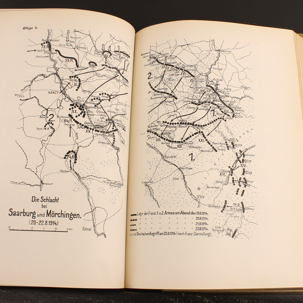 La guerra mondiale 1914-1918 - Reichsarchiv Volume 1 - E. S. Mittler & Sohn, Berlino 1925