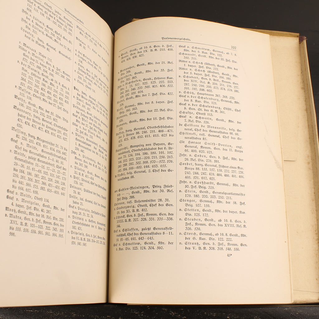 La guerra mondiale 1914-1918 - Reichsarchiv Volume 1 - E. S. Mittler & Sohn, Berlino 1925