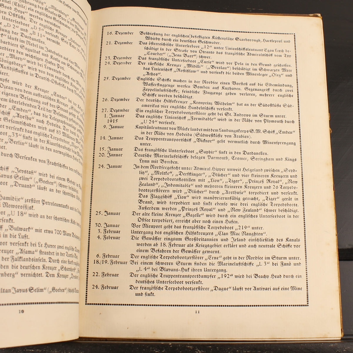The Naval War | WWI German Navy Book | Der Gelbe Verlag 1915