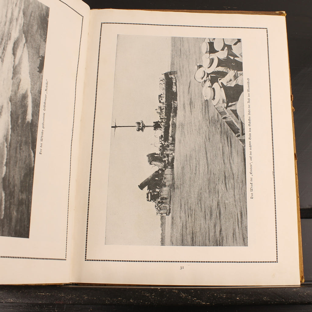 The Naval War | WWI German Navy Book | Der Gelbe Verlag 1915