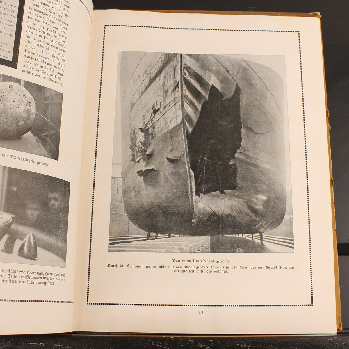 The Naval War | WWI German Navy Book | Der Gelbe Verlag 1915