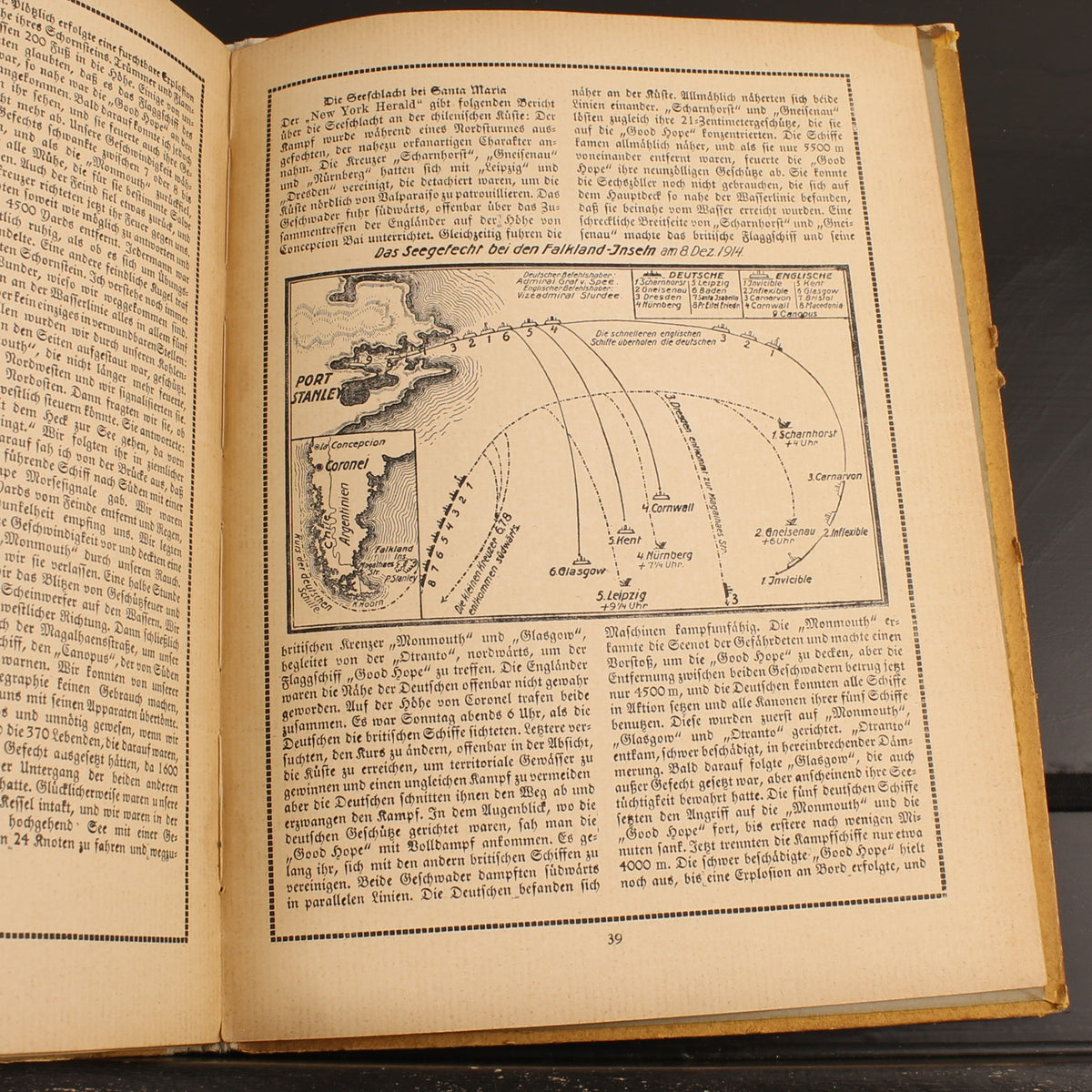 The Naval War | WWI German Navy Book | Der Gelbe Verlag 1915