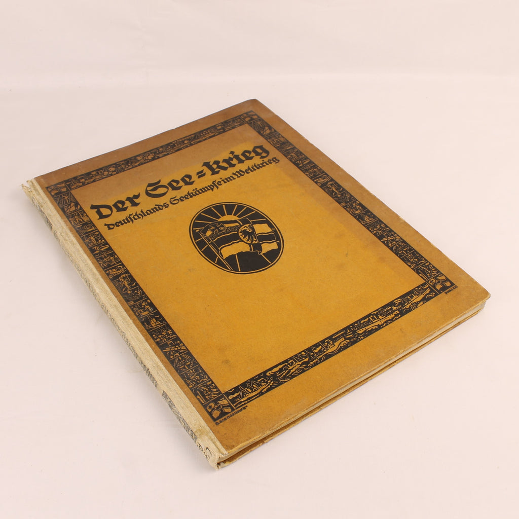 The Naval War | WWI German Navy Book | Der Gelbe Verlag 1915