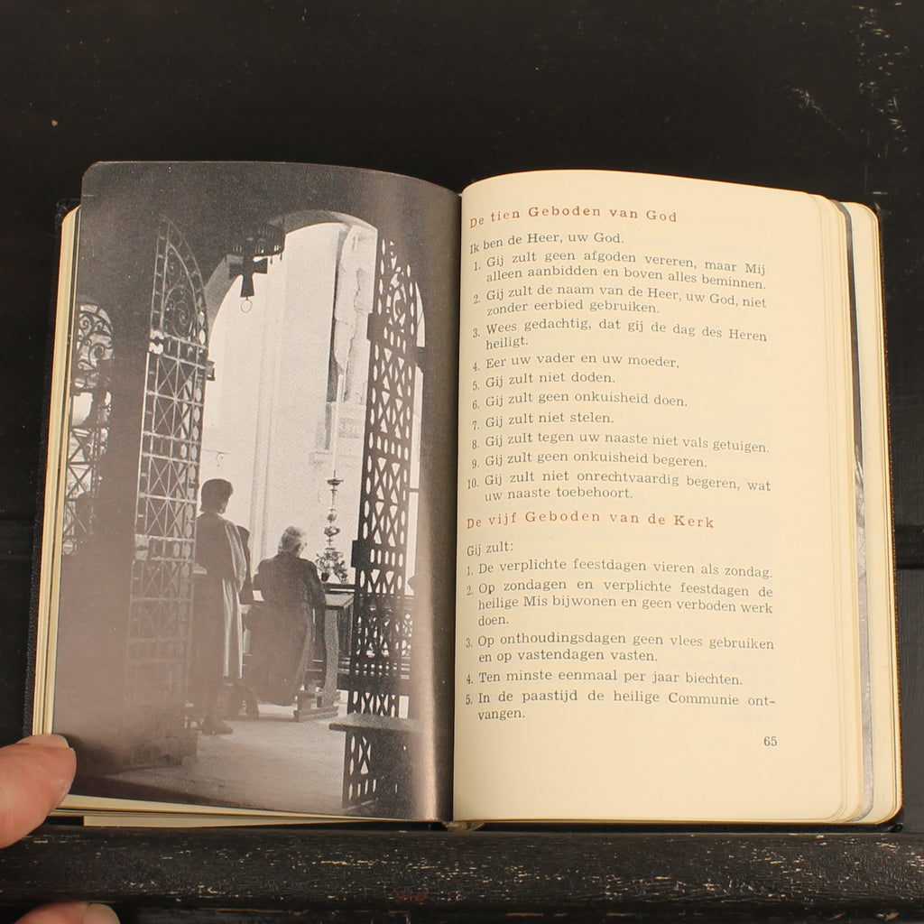 La Femme et sa Prière | Kevelaer 1959 | Livre de prières vintage avec 10+ images de dévotion