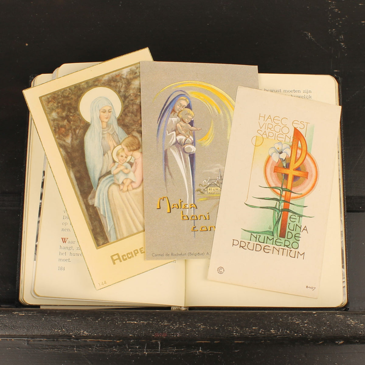 La Femme et sa Prière | Kevelaer 1959 | Livre de prières vintage avec 10+ images de dévotion
