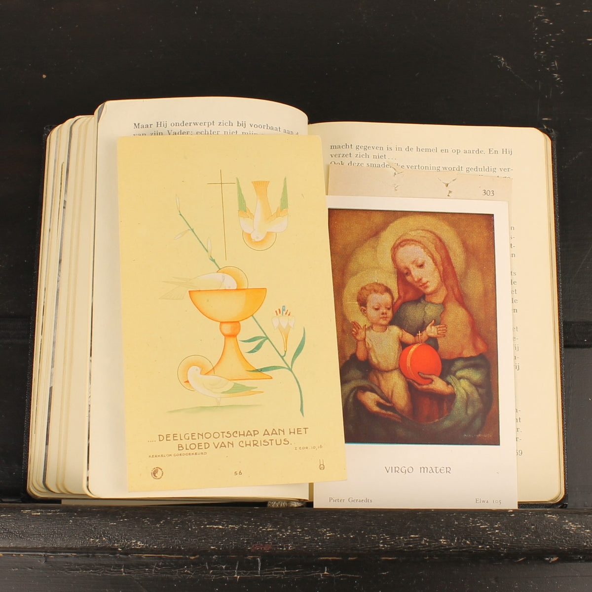 La Femme et sa Prière | Kevelaer 1959 | Livre de prières vintage avec 10+ images de dévotion