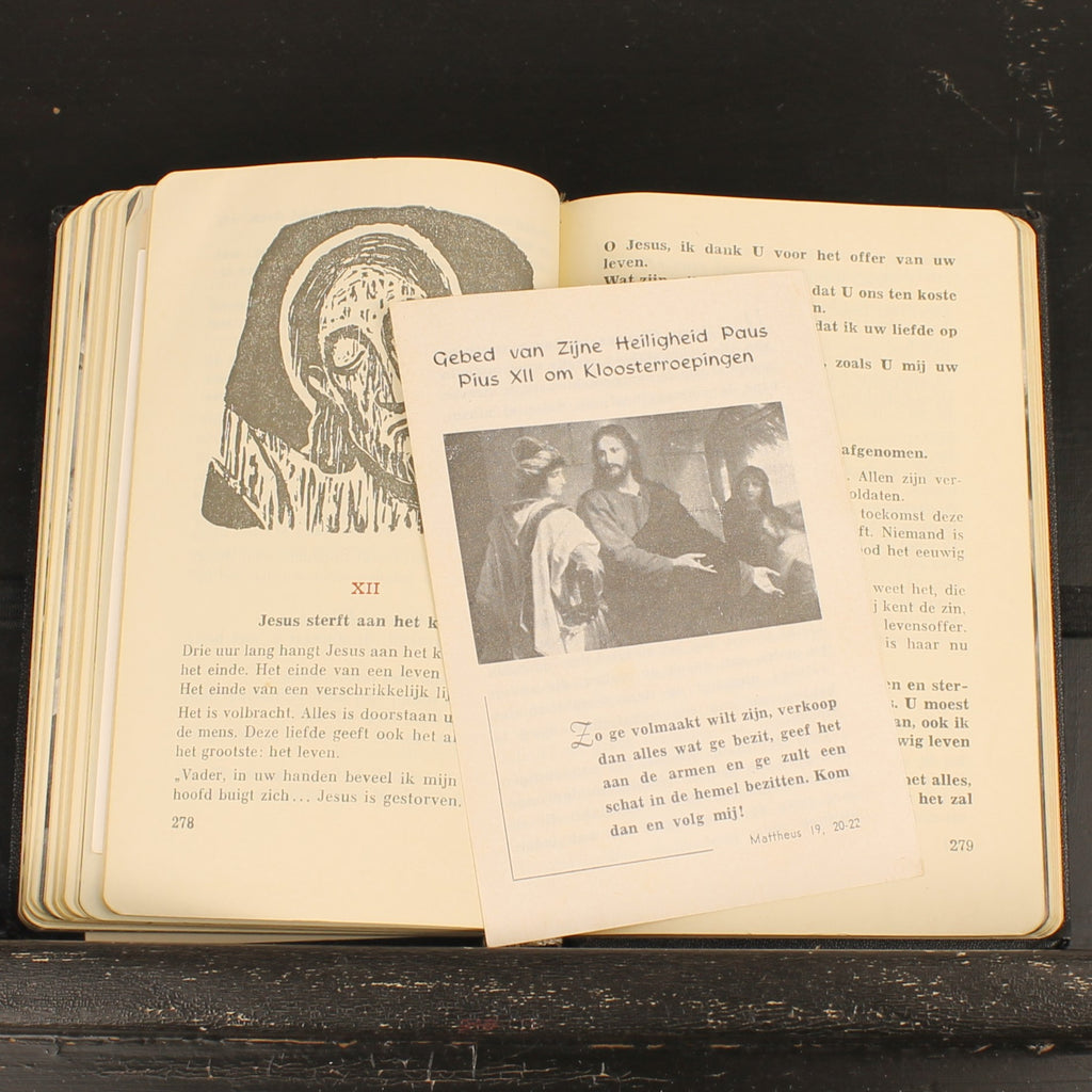 La Femme et sa Prière | Kevelaer 1959 | Livre de prières vintage avec 10+ images de dévotion