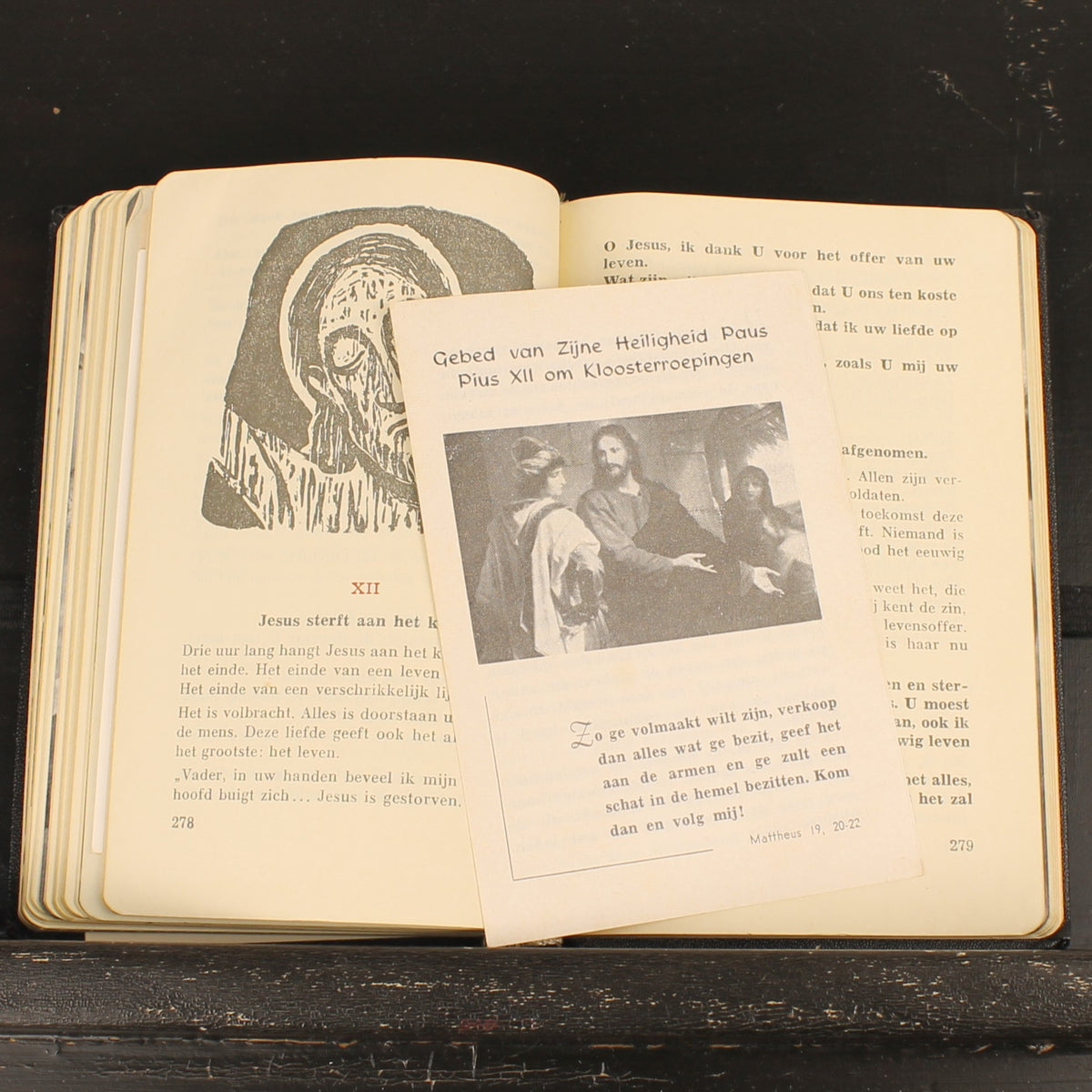 La Femme et sa Prière | Kevelaer 1959 | Livre de prières vintage avec 10+ images de dévotion