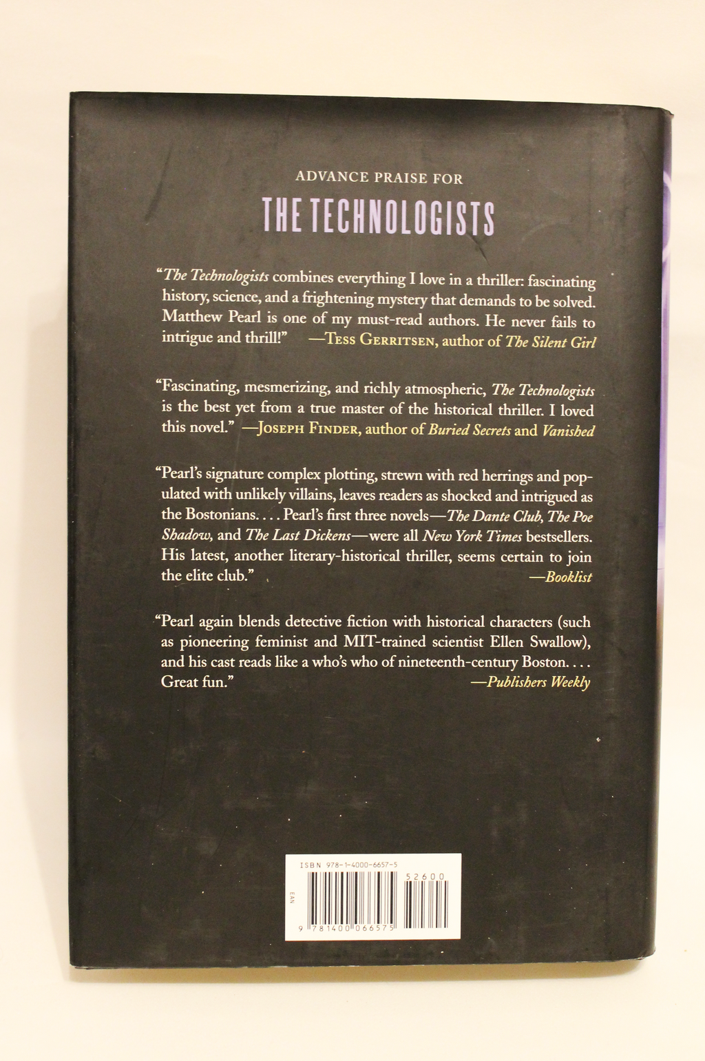 The Technologists | Matthew Pearl (first edition)