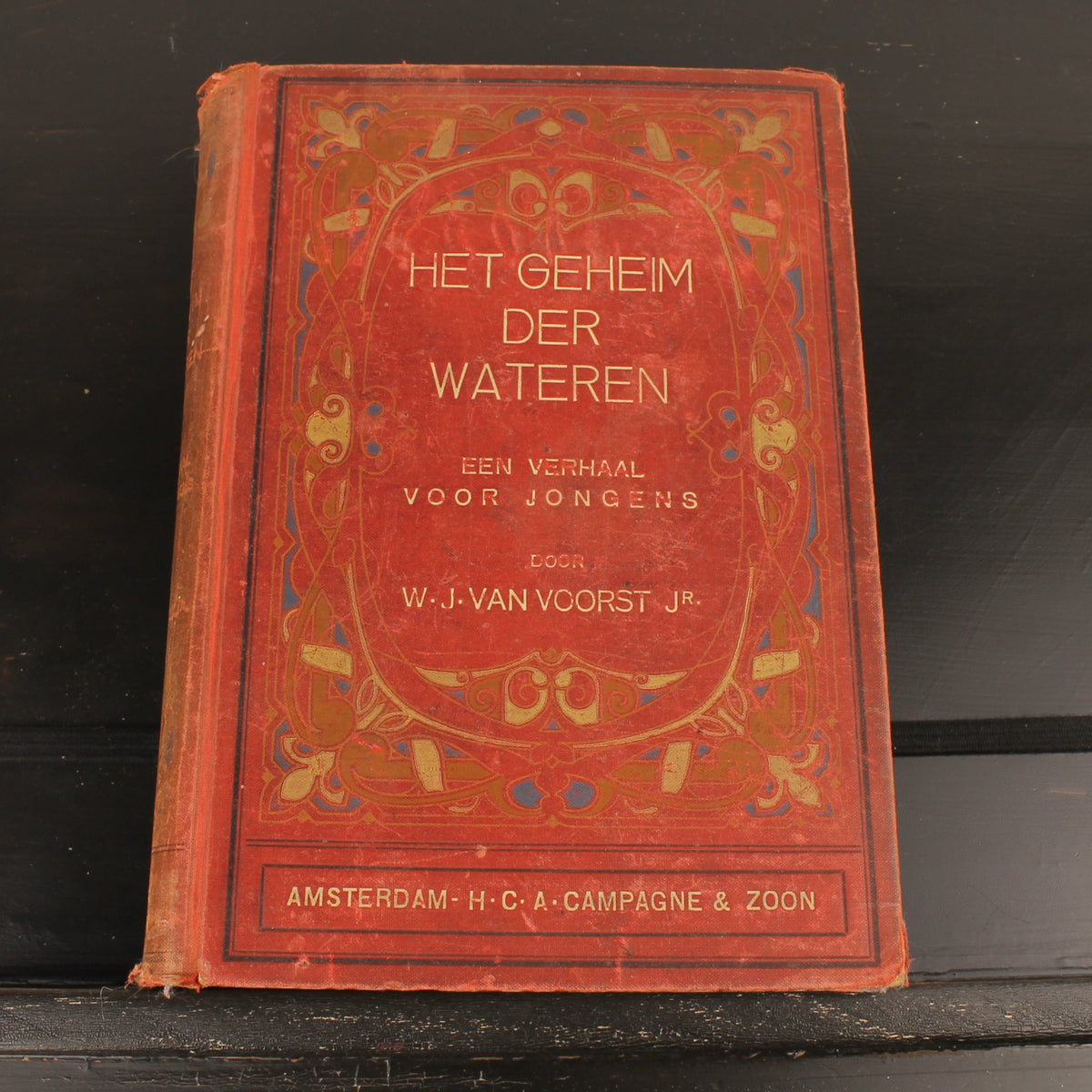 Het Geheim der Wateren | W.J. van Voorst | Antiek Jongensboek 1913
