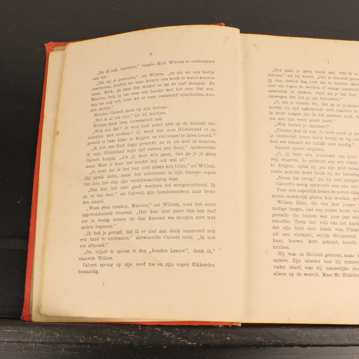 Het Geheim der Wateren | W.J. van Voorst | Antiek Jongensboek 1913