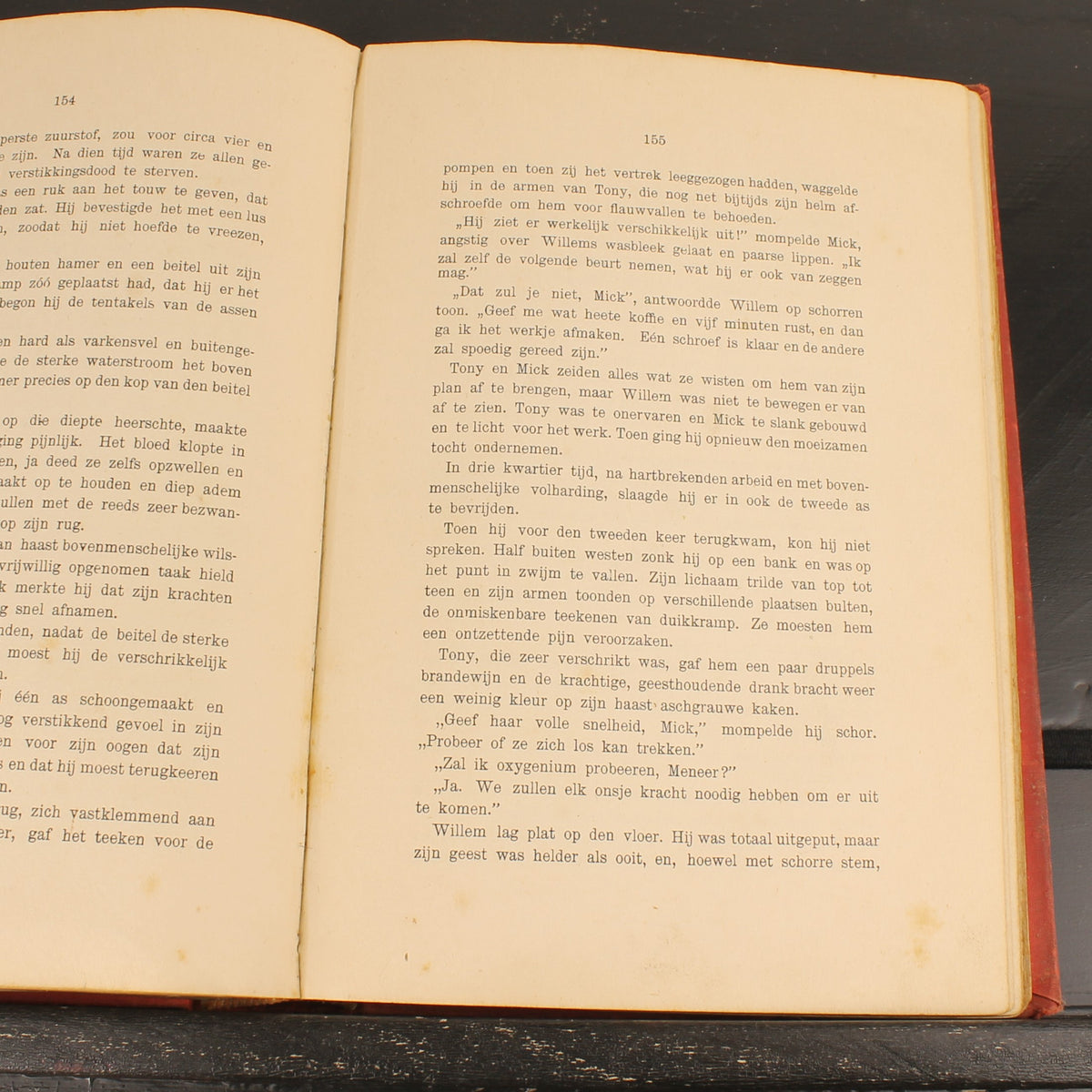 Het Geheim der Wateren | W.J. van Voorst | Antiek Jongensboek 1913