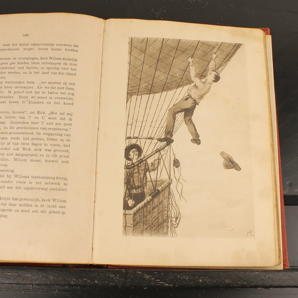 Het Geheim der Wateren | W.J. van Voorst | Antiek Jongensboek 1913