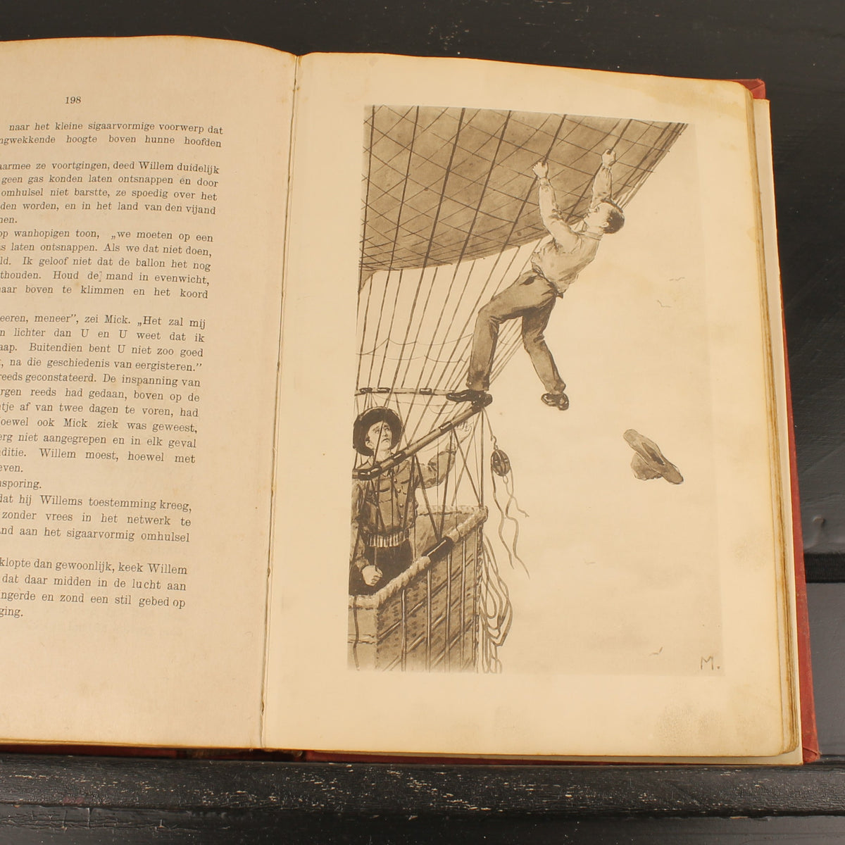 Het Geheim der Wateren | W.J. van Voorst | Antiek Jongensboek 1913