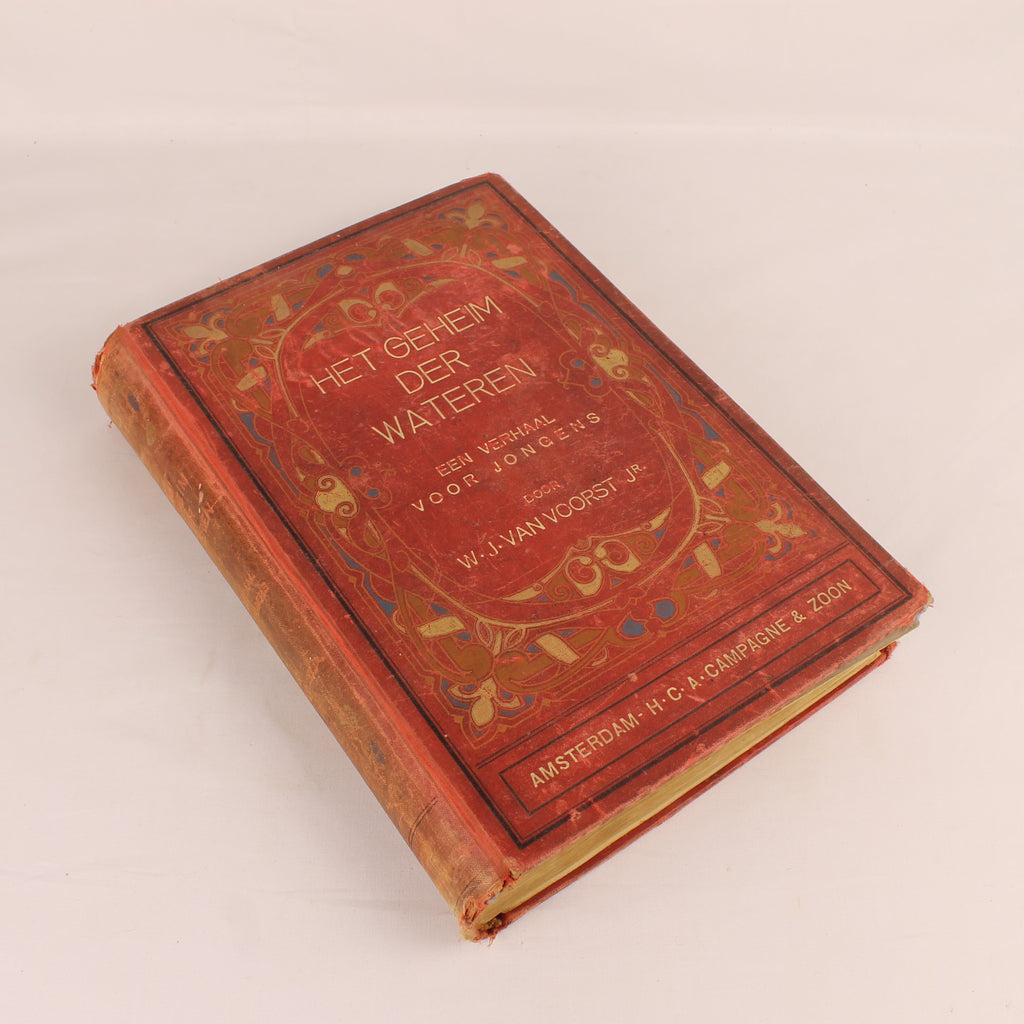 Het Geheim der Wateren | W.J. van Voorst | Antiek Jongensboek 1913