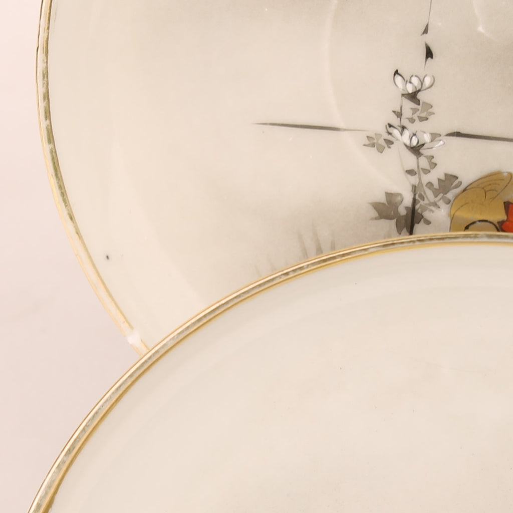 Japans Eggshell Porselein | Kopje & 2 Schotels | Haan Decor
