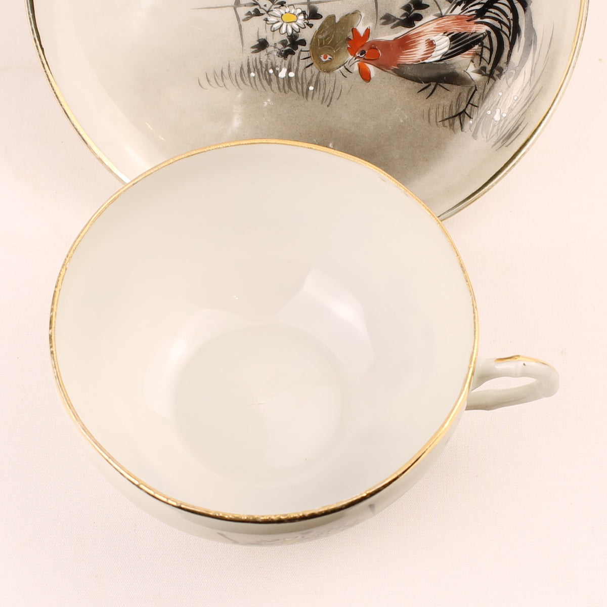 Japans Eggshell Porselein | Kopje & 2 Schotels | Haan Decor