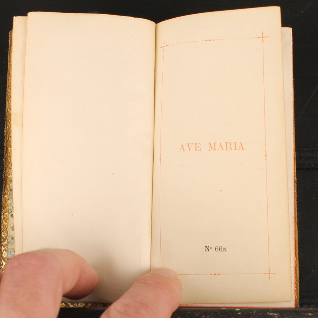 Ave Maria - Gebedenboek - Braine-le-Comte, België ca. 1927