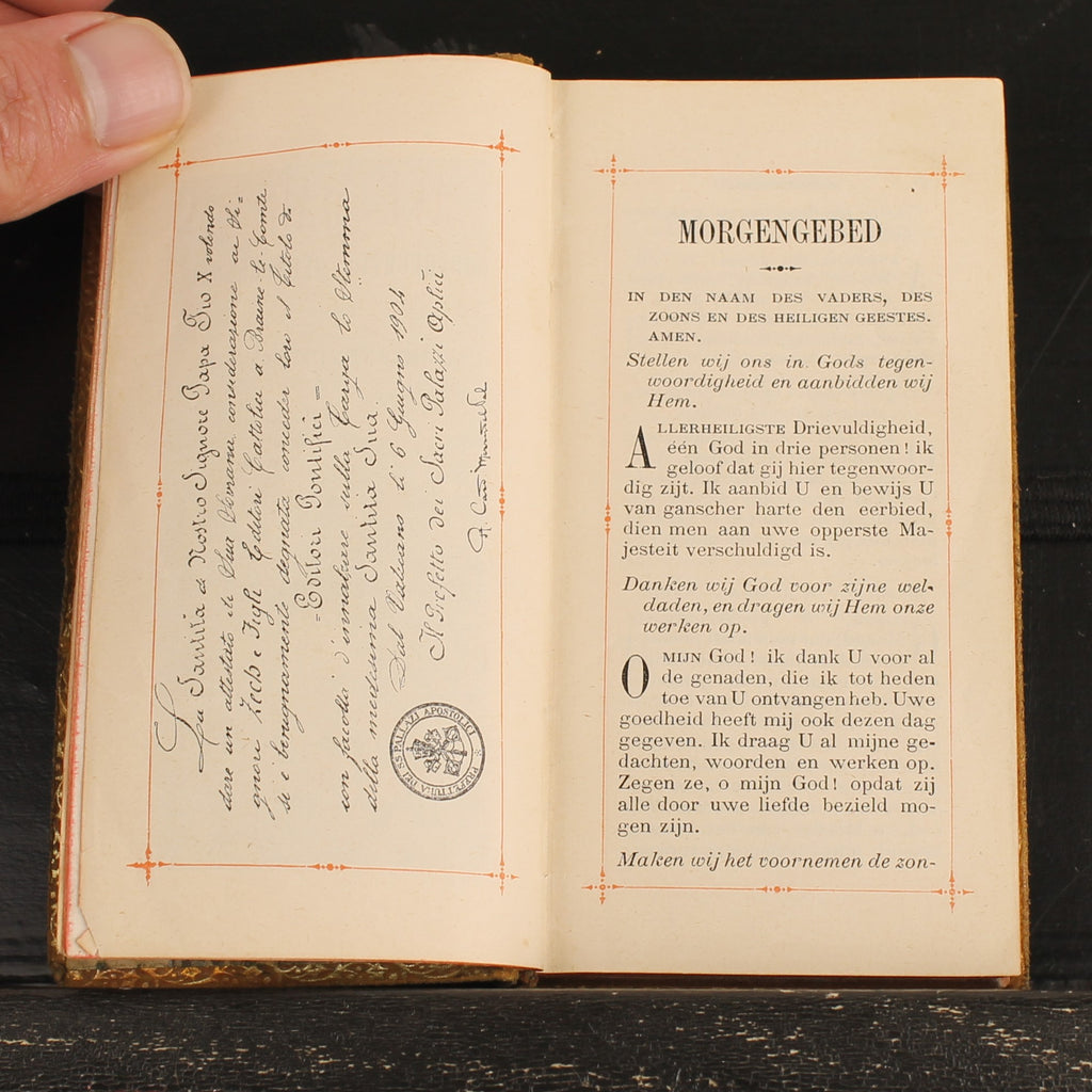 Ave Maria - Gebedenboek - Braine-le-Comte, België ca. 1927