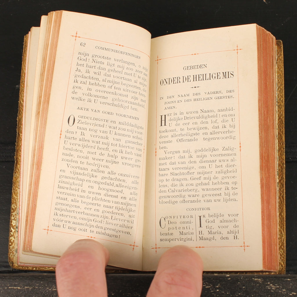 Ave Maria - Gebedenboek - Braine-le-Comte, België ca. 1927