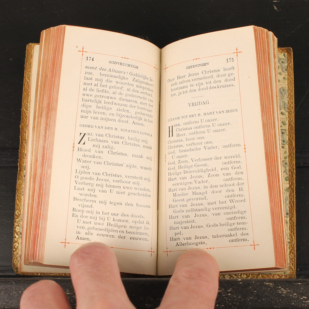 Ave Maria - Gebedenboek - Braine-le-Comte, België ca. 1927