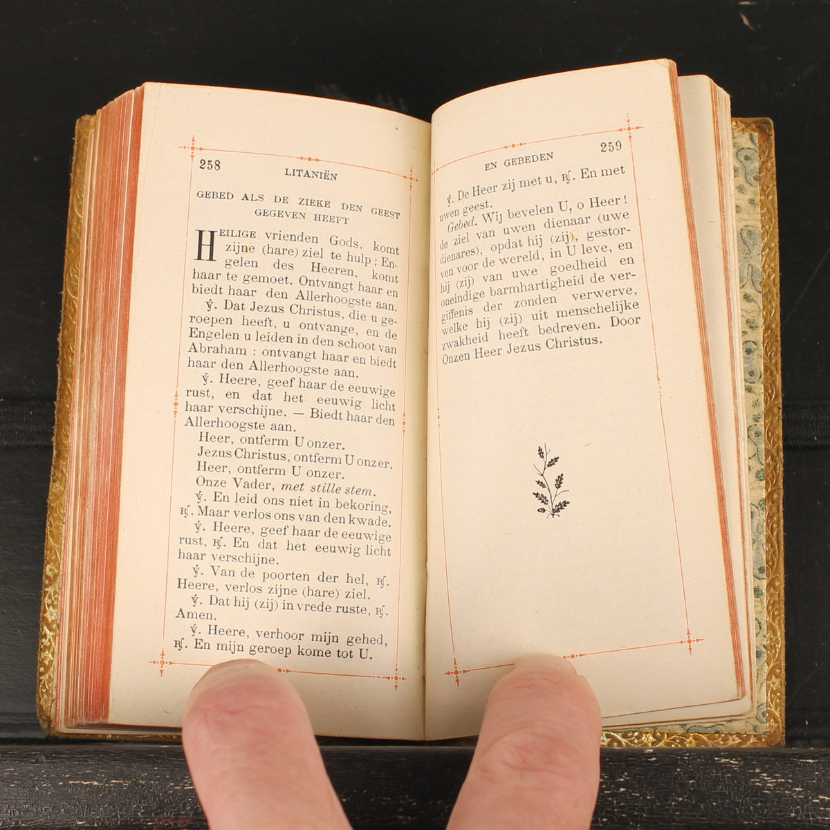 Ave Maria - Gebedenboek - Braine-le-Comte, België ca. 1927