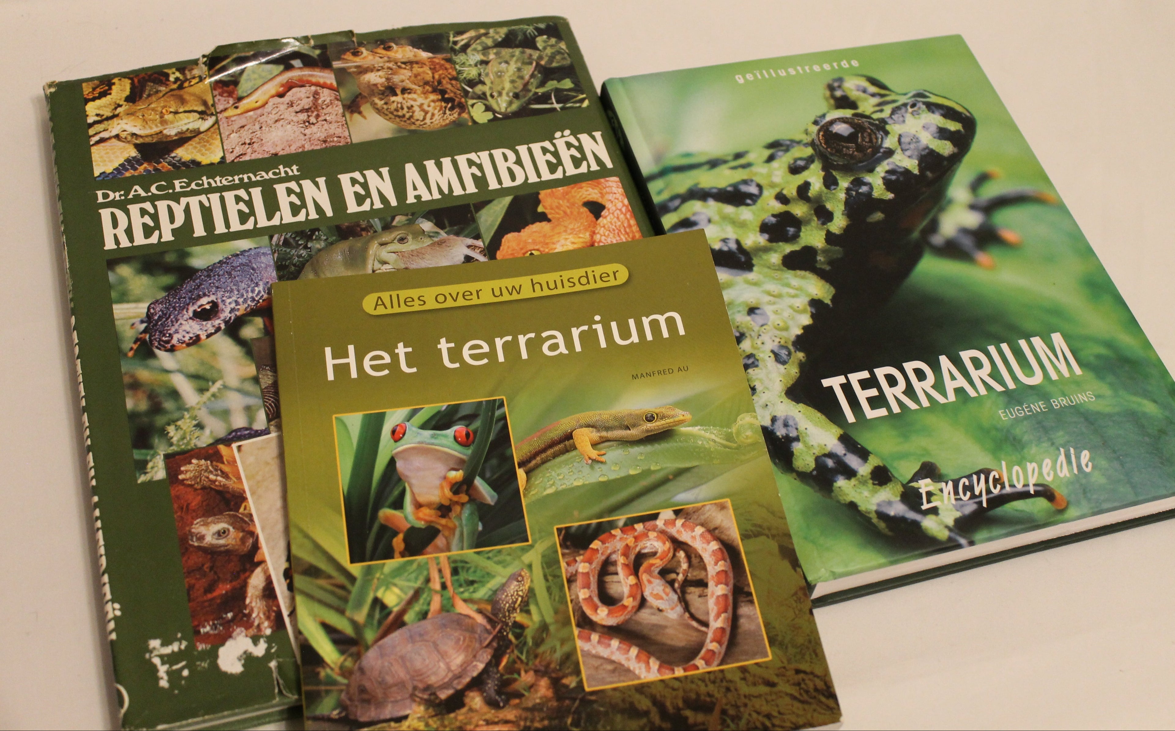 Set van 3: Terrarium & Reptielen houden