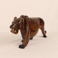 Tigre in legno intagliato a mano | Intaglio asiatico ca. 1960-1990