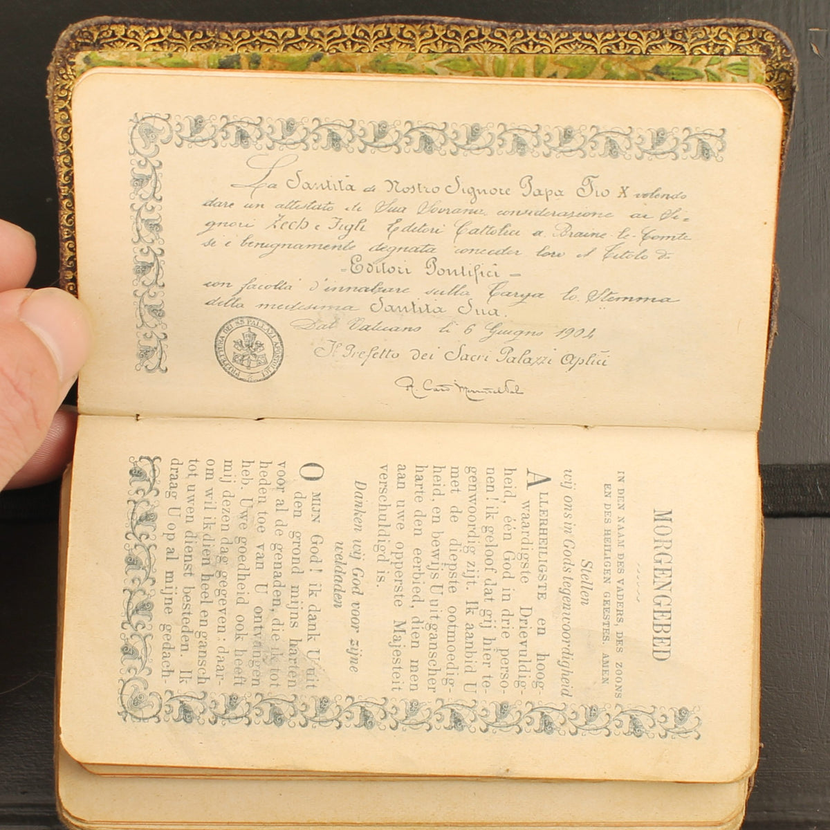 Vade-Mecum dei Cristiani - Libro di preghiere - Zech en Zoon - Braine-le-Comte, Belgio 1912