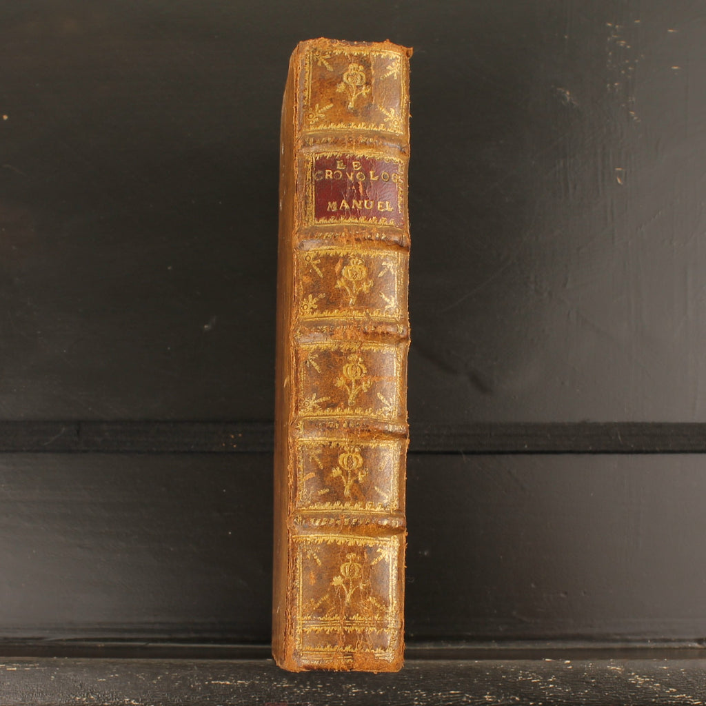 Le Chronologiste Manuel | Libraires Associés - Paris 1766 | Chaudon | Falttabelle
