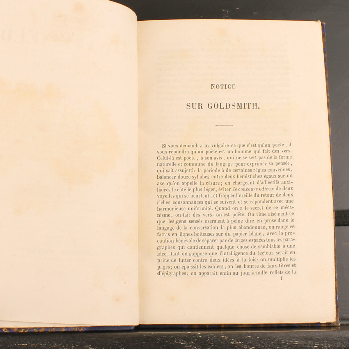 Der Landpfarrer von Wakefield von Oliver Goldsmith - Charles Nodier - Pagnerre, Verleger Paris 1847