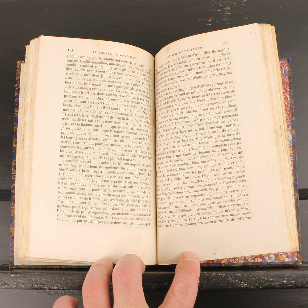 Der Landpfarrer von Wakefield von Oliver Goldsmith - Charles Nodier - Pagnerre, Verleger Paris 1847