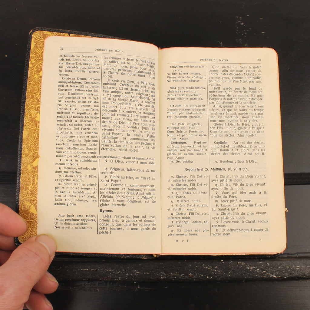 Roman Vespers Missal - French-Latin Missal - Desclée De Brouwer & Cie, Bruges 1933