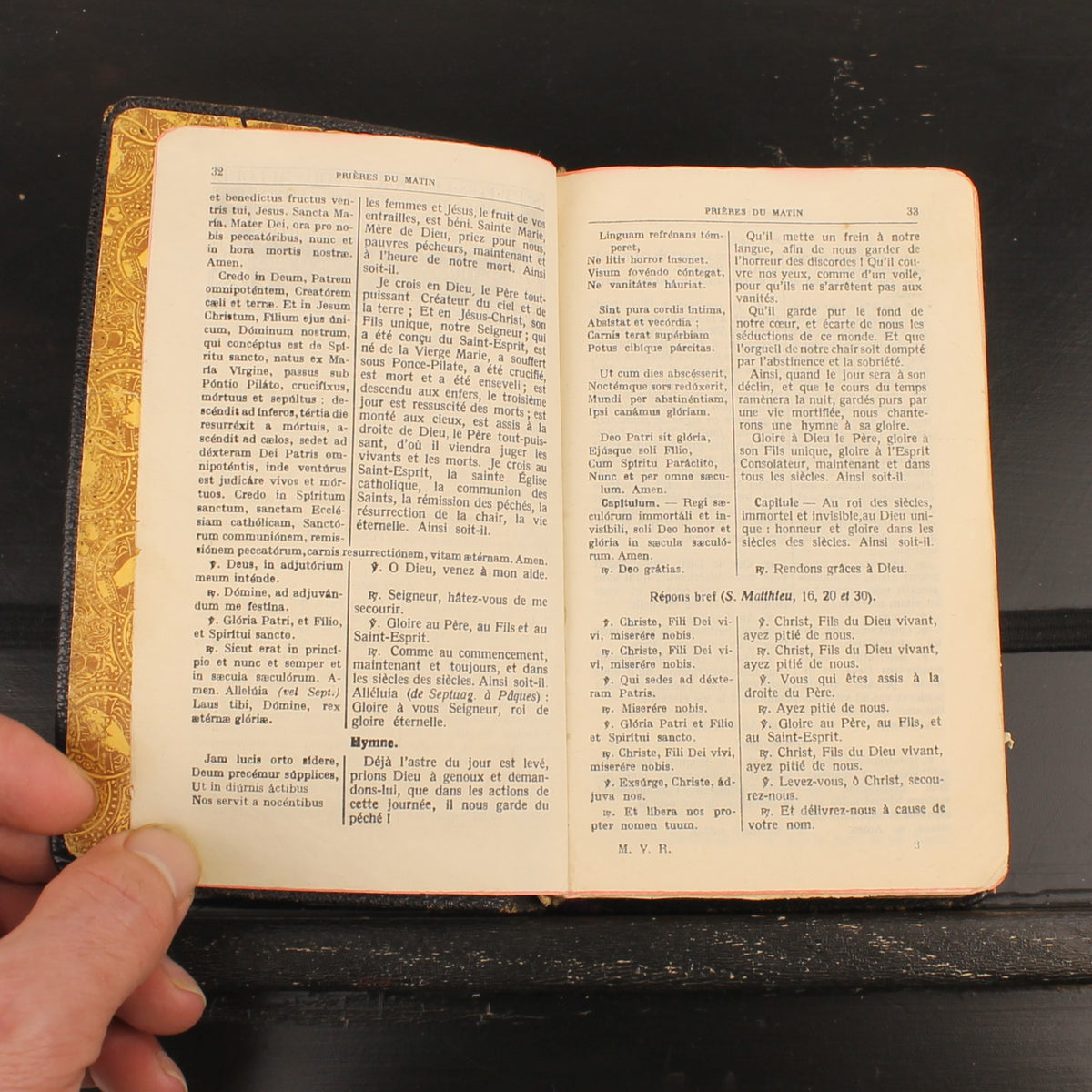 Roman Vespers Missal - French-Latin Missal - Desclée De Brouwer & Cie, Bruges 1933