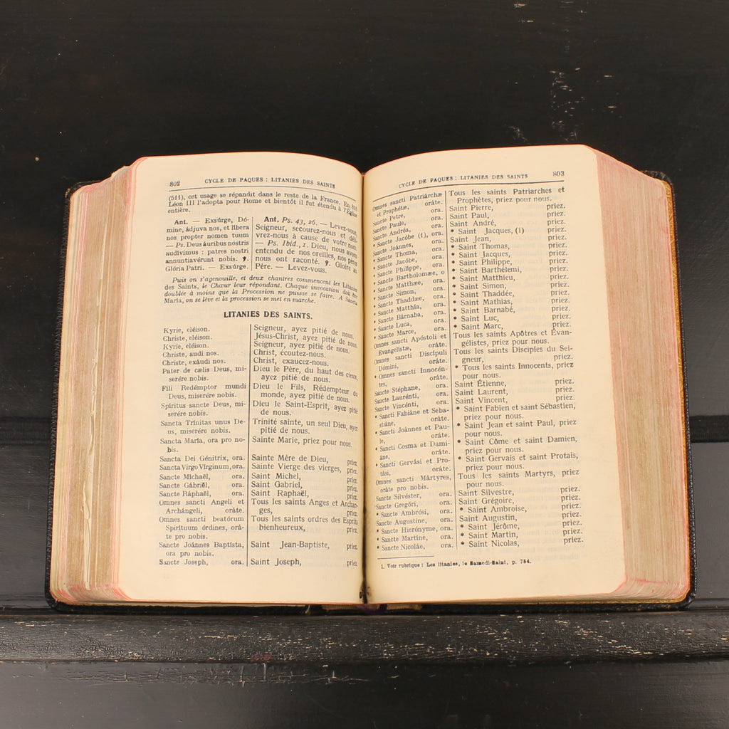 Roman Vespers Missal - French-Latin Missal - Desclée De Brouwer & Cie, Bruges 1933
