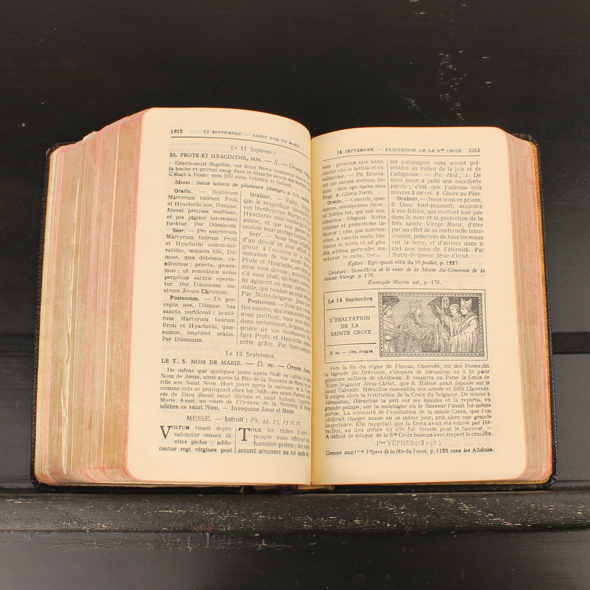 Roman Vespers Missal - French-Latin Missal - Desclée De Brouwer & Cie, Bruges 1933