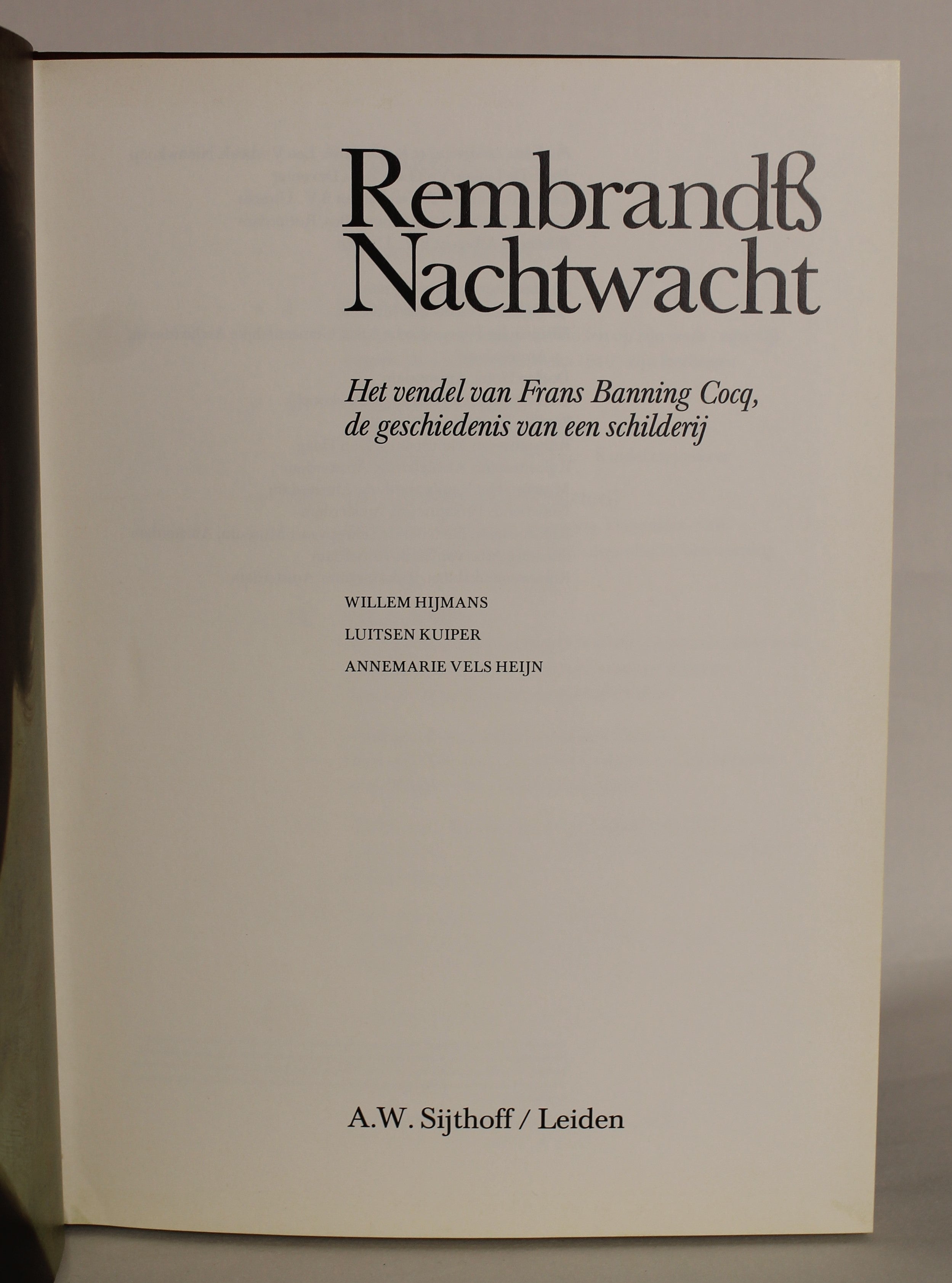 Rembrandts Nachtwacht - Geschiedenis van een Meesterwerk (1976)