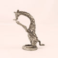 Artil Utrecht Tinnen Dierenorkest | Giraf met Dwarsfluit | 92% Tin | ca. 1970-1990