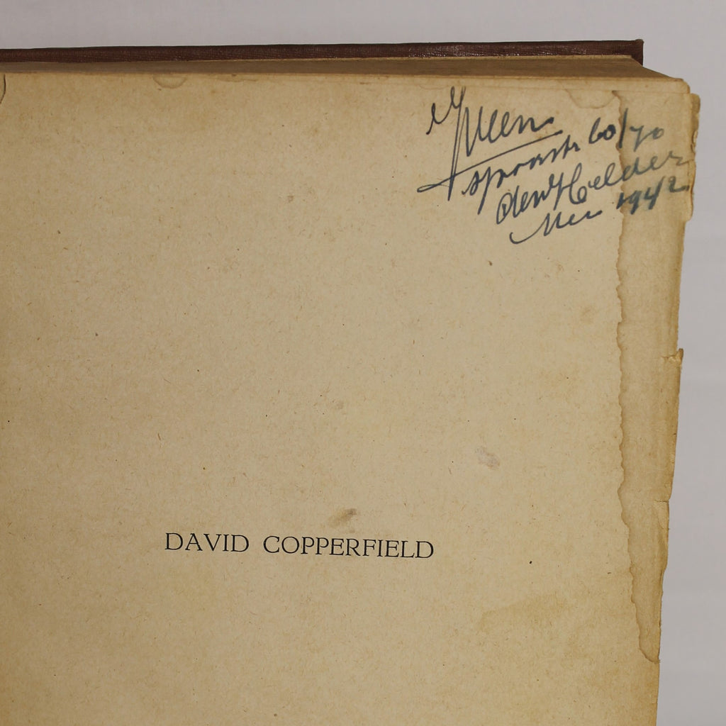 Charles Dickens - David Copperfield & Nikolaas Nickleby - Geïllustreerde Uitgaven - N.V. Gebr. Graauw Amsterdam / Soerabaia – ca. 1930