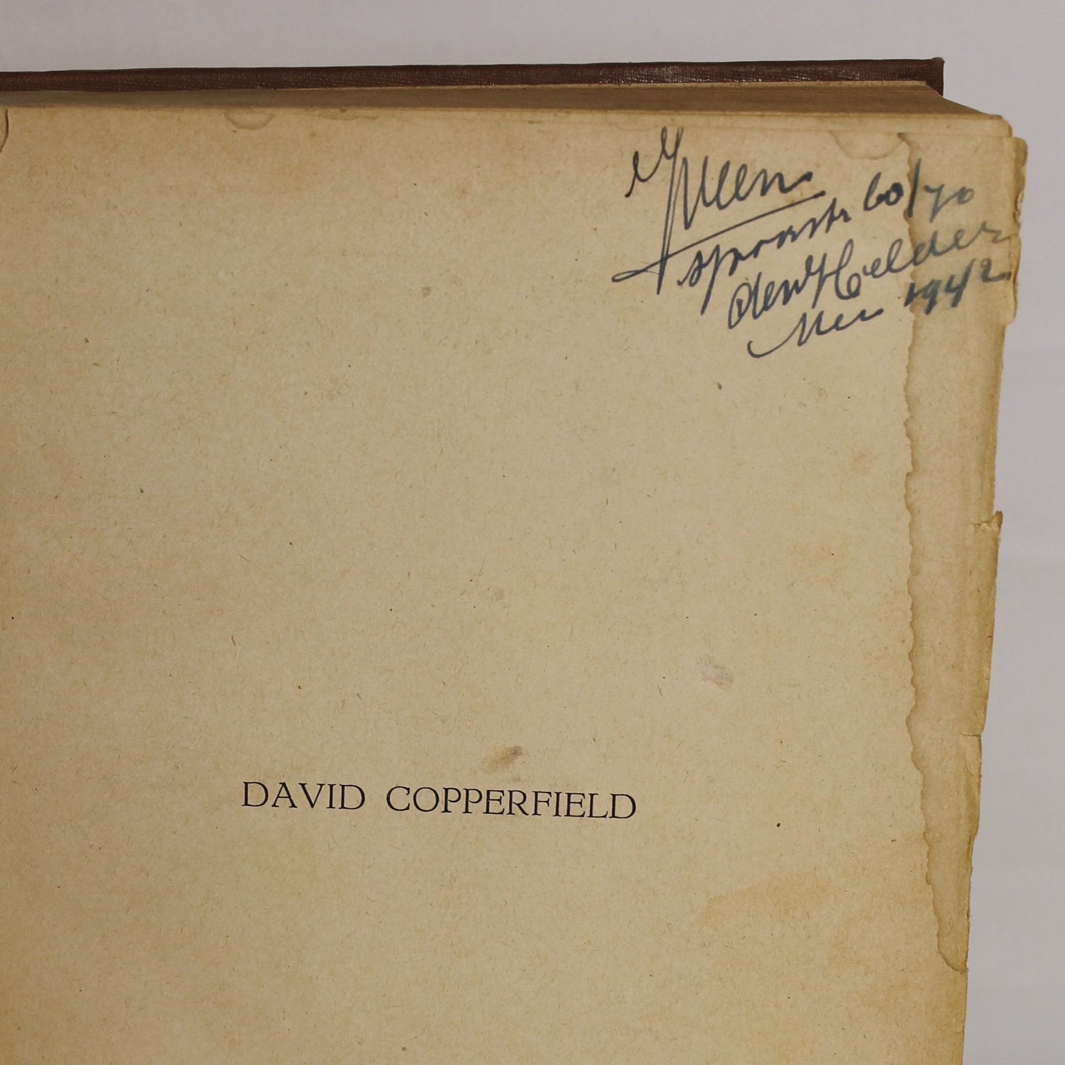 Charles Dickens - David Copperfield & Nikolaas Nickleby - Geïllustreerde Uitgaven - N.V. Gebr. Graauw Amsterdam / Soerabaia – ca. 1930