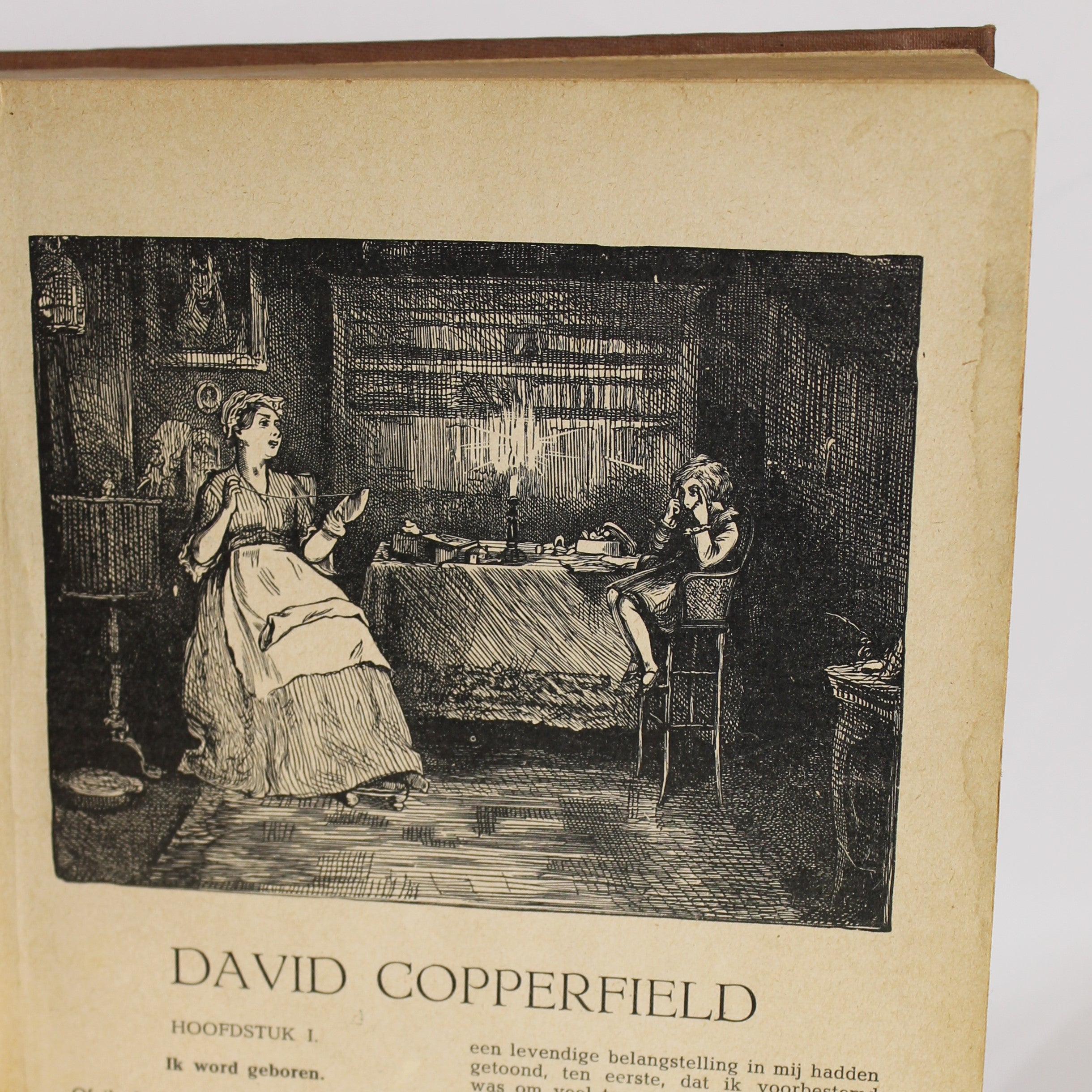 Charles Dickens – David Copperfield & Nicholas Nickleby – Illustrated Editions – N.V. Gebr. Graauw Amsterdam / Soerabaia – ca. 1930