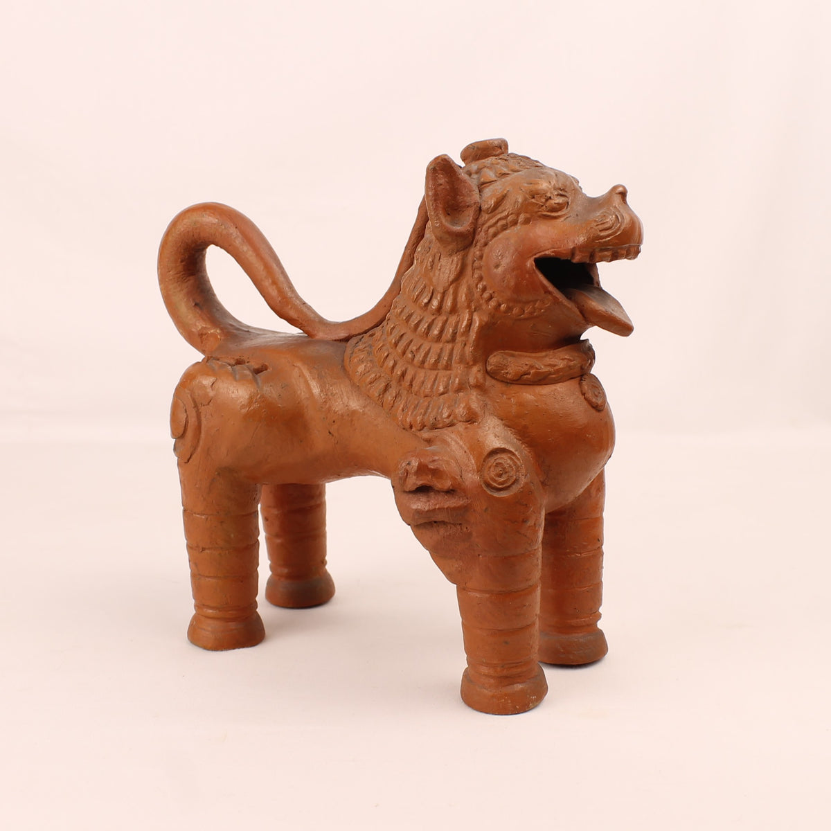 León guardián de terracota | León guardián asiático | ca. 1950-1980