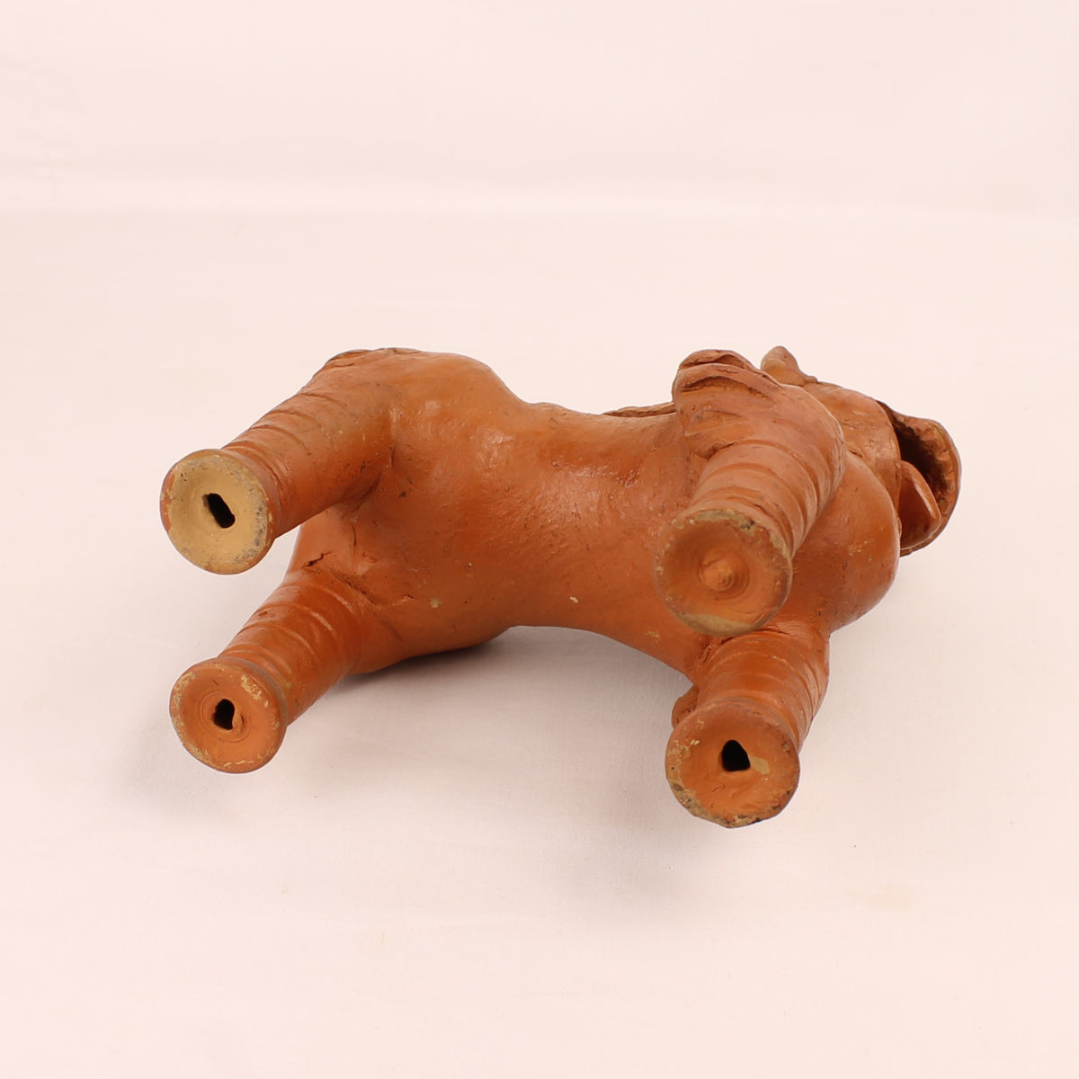 Terrakotta-Löwenhund | Asiatischer Wächterlöwe | ca. 1950–1980