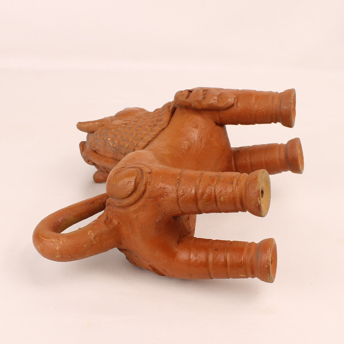 Terrakotta-Löwenhund | Asiatischer Wächterlöwe | ca. 1950–1980