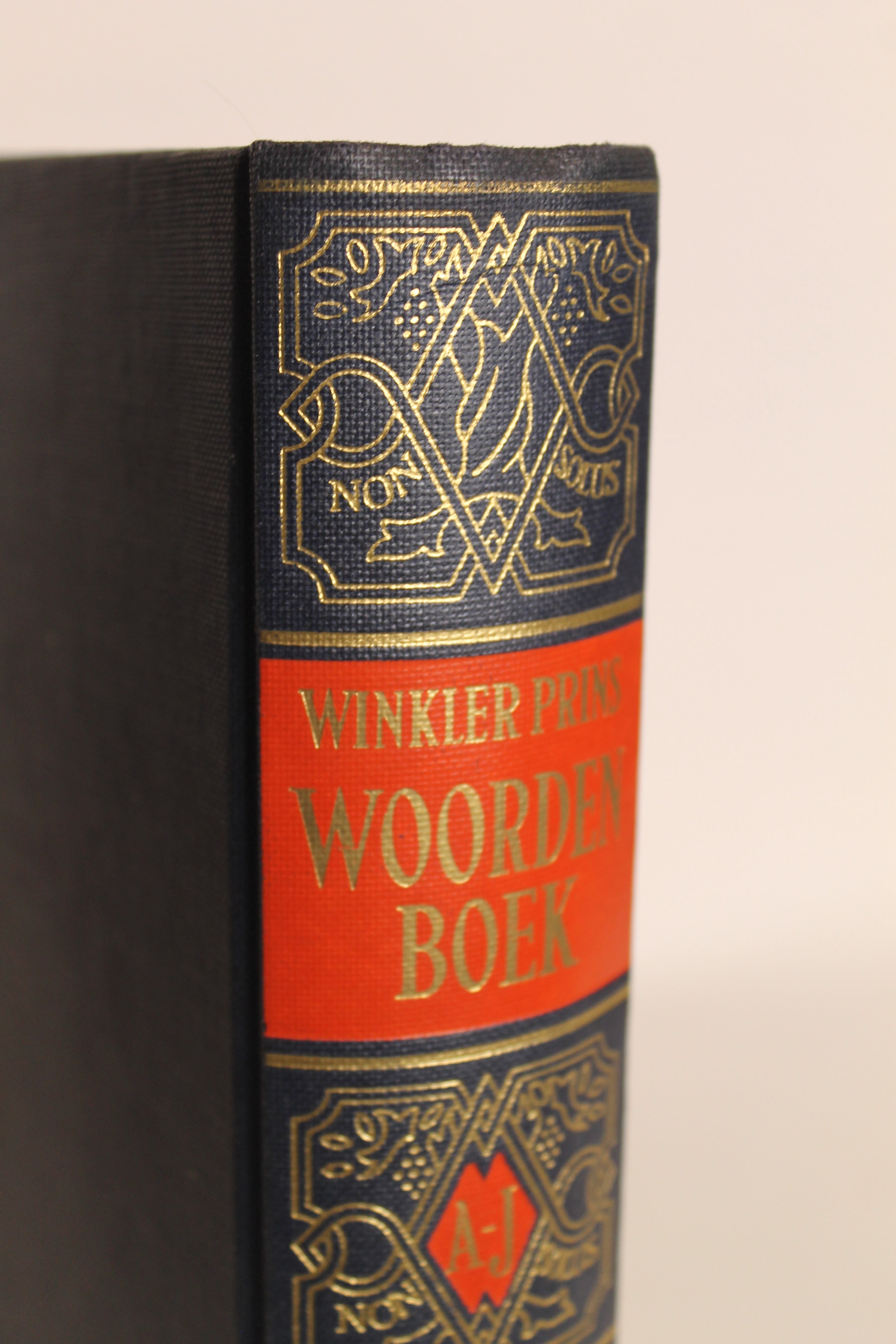Winkler Prins Woordenboek A–J (1959) – Luxueuse reliure en toile, Elsevier