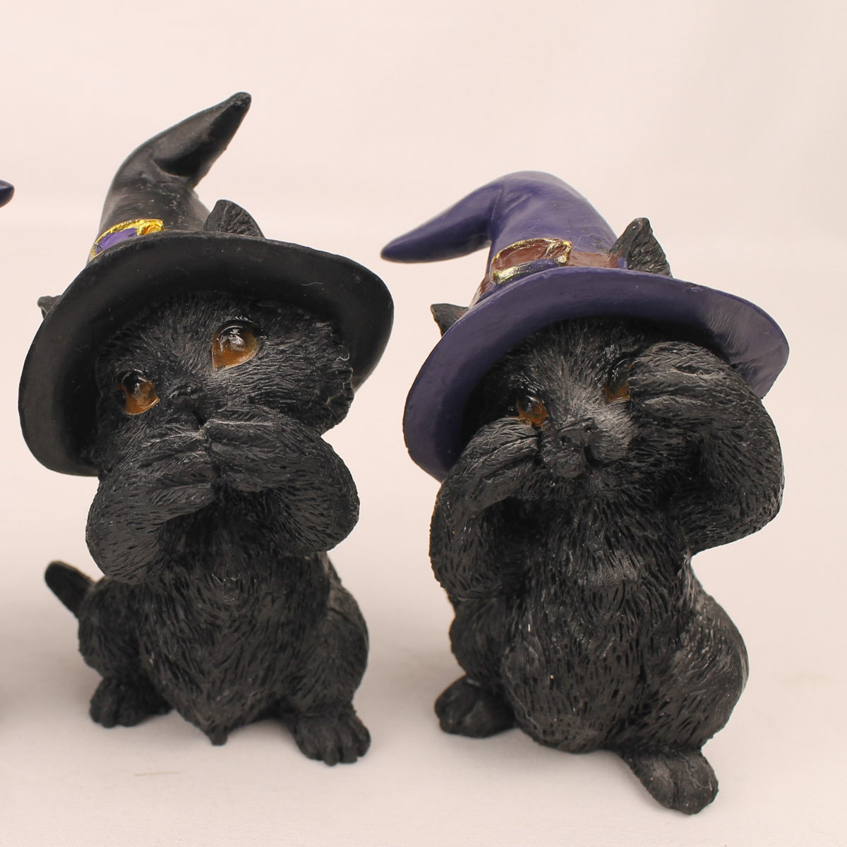Nemesis Now Three Wise Familiars | Set de 3 gatos de bruja | 9 cm