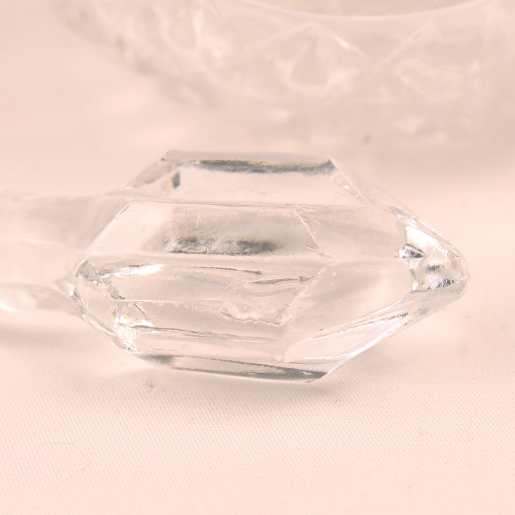 Garrafa de vidrio para aceite o vinagre con tapón | Aprox. 1930-1960