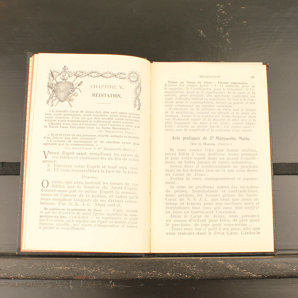Love and Reparation - André Prévot - French Prayer Book - Turnhout ca. 1933
